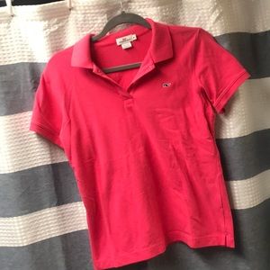 Vineyard vines pink polo size MD